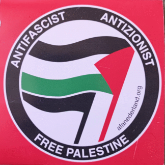 Antifascist Antizionist Free Palestine  | 10 Stucks